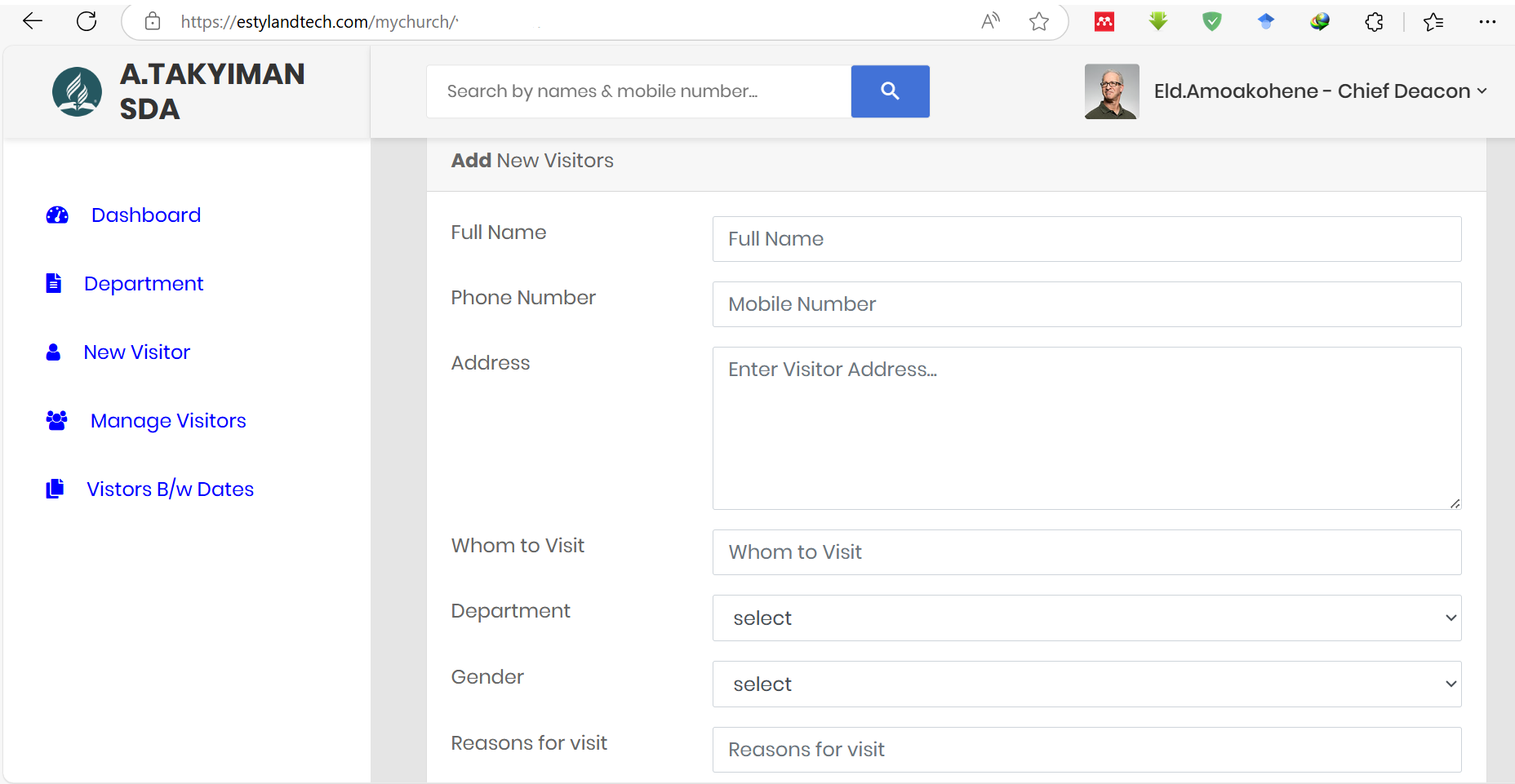 Project Management System